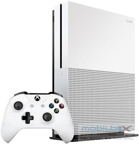 Xbox One S 1TB Felújított , újrapasztázva, doboz nélkül 