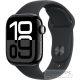 Apple Watch Series 10 46mm Jet Black Aluminium GPS Nike Sport Band szíjjal