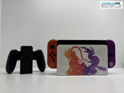 Nintendo Switch OLED Model Pokémon Scarlet & Violet Edition Játékkonzol használt