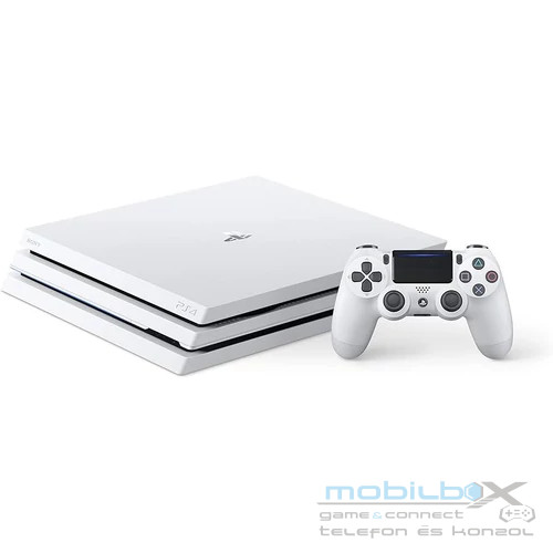 Playstation 4 Pro 1TB Fehér  Használt  újrapasztázva 6 hónap garancia 