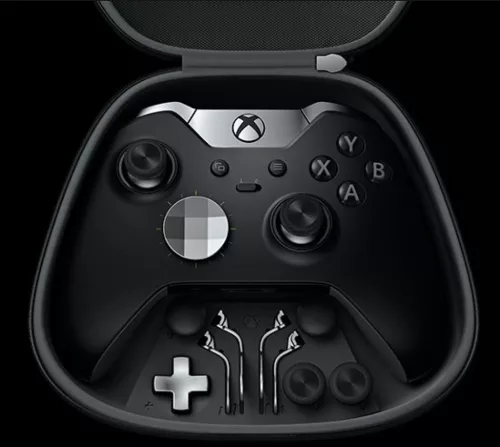 Microsoft Xbox One Black Elite Wireless Controller Series 1 MODEL1698 - használt!