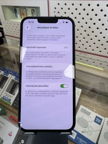 Apple iPhone 14 256GB 91%-os akksi, használt
