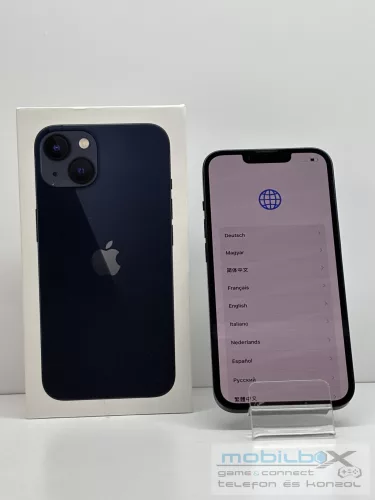 Apple iPhone 13 256GB 87%-os akku Midnight 
