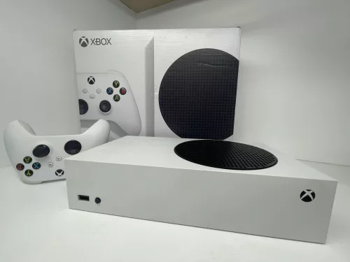 Xbox Series S 512Gb használt, doboz nélkül , takarítva és pasztázva, 1 év garancia! 