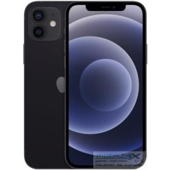   Apple iPhone 12 64Gb Black,  100%-os akkumulátorral - használt