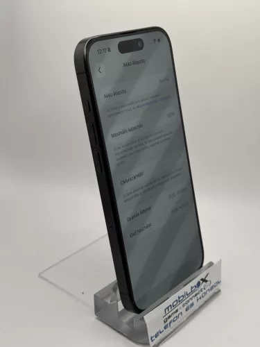 Apple iphone 15 Pro 128GB 100%-os akkumulátorral