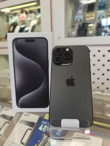 iPhone 15 Pro max 256 gb Black Titanium ÚJ
