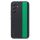 Samsung A54 5G Silicone Cover With Strap fekete-zöld