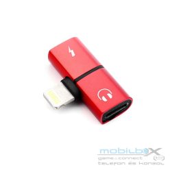 Apple Iphone töltő és zene adapter Lighting - Lighting!