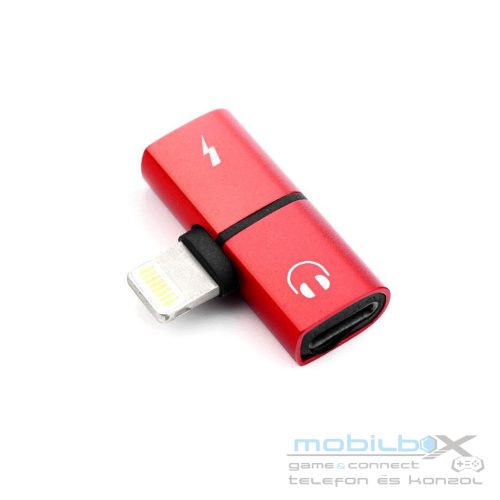 Apple Iphone töltő és zene adapter Lighting - Lighting!