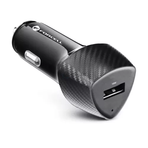 Forcell autóstöltő szivargyújtó 1x USBA 18w quickcharger