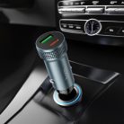 Hoco autós töltő USB-A 18W + USB-C 20W kimenettel Z49B