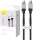 Baseus CoolPlay Type-C-Type-C adatkábel, 100W, 1m, fekete