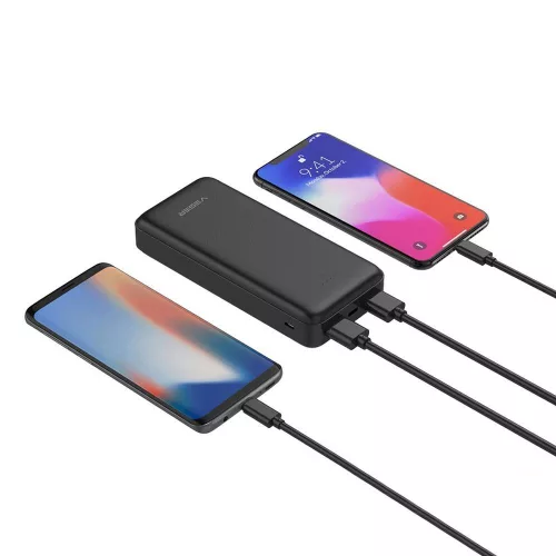 VEGER powerbank 20 000 mAh 2A A20 (W2015) fekete