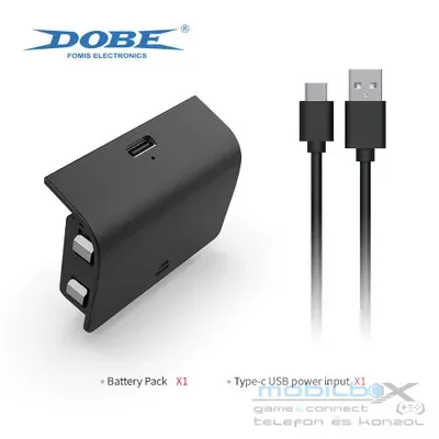 Dobe Gamepad akkumulátor csomag XBOX Series X / S , fekete