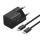 HOCO charger 2 x Type C + cable Type C to Lightning PD QC 45W GaN fekete