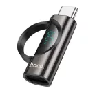 HOCO adapter Type C Lightninghez (anya) digitális kijelzővel 3A 60