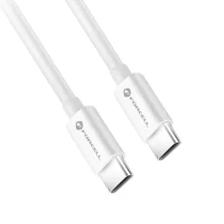   FORCELL F-ENERGY C338 cable Type C to Type C PD QC4.0 3A 60W 3 méter, fehér
