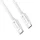FORCELL F-ENERGY C338 cable Type C to Type C PD QC4.0 3A 60W 3 méter, fehér