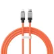 Baseus CoolPlay USB Type-C - Lightning kábel 1m 20 W narancssárga