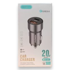 Hongyu HY-53 szivargyújtó autós töltő 20W USB + Type C