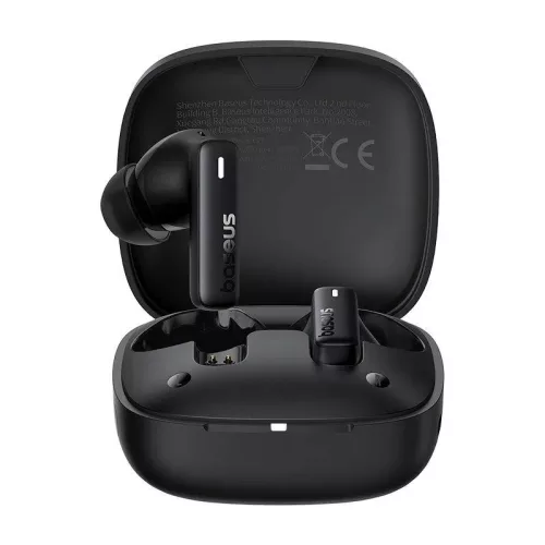 BASEUS vezeték nélküli fülhallgató bluetooth TWS E19 fekete