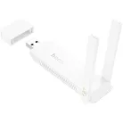 Hordozható vezeték nélküli router USB A Hoco WiFi HI40 fehér