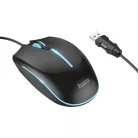 HOCO gamer vezetékes USB A számítógépes egér 2400 dpi GM37 fekete