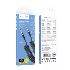 Hoco AUX kábel Jack 3,5 mm - Jack 3,5 mm 1,5 m UPA33 fekete