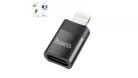 HOCO adapter Type C (anya) - Lightning 8-pin UA17 fekete