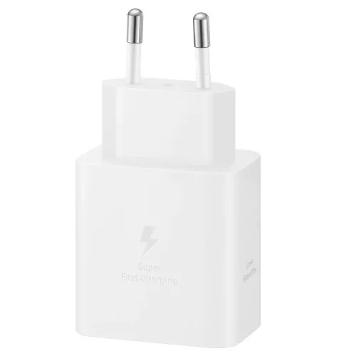 SAMSUNG hálózati töltő Type-C aljzat (45W, PD gyorstöltő + 180cm Type-C kábel)