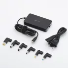 FORCELL F-ENERGY E856 univerzális laptop töltő 90W (6 adapter) - fekete
