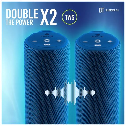 NGS Roller Reef kék Bluetooth hangszóró IP67