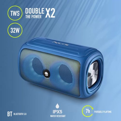 NGS Roller Beast Azure Bluetooth Hangszóró IPX5