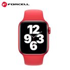 Forcell Apple Watch hagyományos okosóra szíj 38/40/41 mm piros