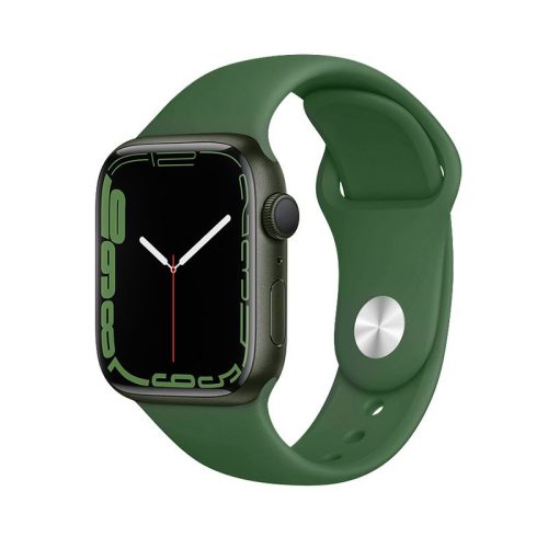 Forcell Apple Watch hagyományos okosóra szíj 38/40/41 mm zöld