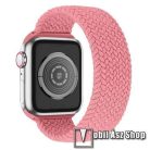 Xpro Apple Watch szíj Solo fonott , M méret , 38/40/41 rózsaszín