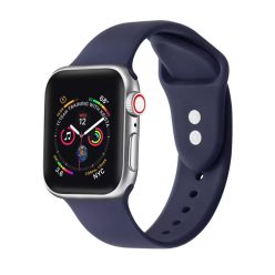    XPRO Apple Watch szilikon sport szíj  S méret 38mm / 40mm / 41mm sötétkék 