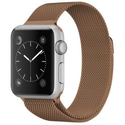   XPRO Apple Watch két részes milánói szíj 42mm/44mm/45mm/49mm Bronz