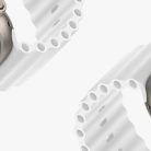 Dux Ducis Apple Watch Ultra stílusú okosóra szíj 38/40/41 mm fehér