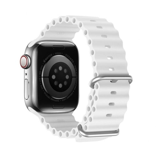 Dux Ducis Apple Watch Ultra stílusú okosóra szíj 38/40/41 mm fehér