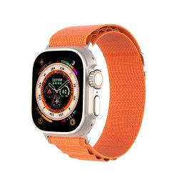   Dux Ducis Apple Watch Ultra stílusú szövet szíj 42/44/49mm narancs