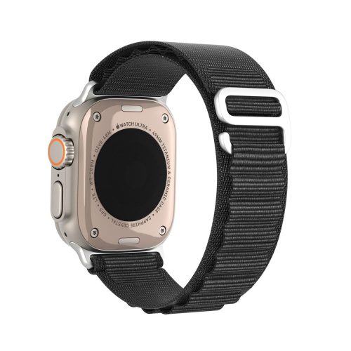 Dux Ducis Apple Watch Ultra stílusú szövet szíj 42/44/49mm fekete