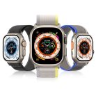 Dux Ducis Apple Watch Ultra stílusú szövet szíj 42/44/49mm szürke kék 