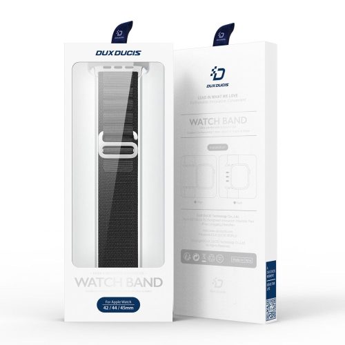 Dux Ducis Apple Watch Ultra stílusú szövet szíj 42/44/49mm alpesi zöld