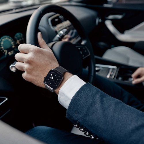 Dux Ducis Apple Watch Szíj Milánói 38/40/41 fekete 