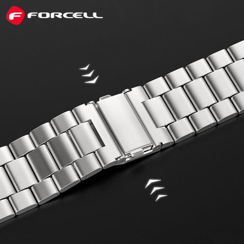 Forcell Apple Watch Ultra fém  okosóraszíj  42/44/45/49 mm fekete 