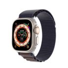 Forcell  Apple Watch Ultra stílusú szövet szíj 42/44/45/49mm fekete 