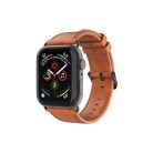 Dux Ducis Apple Watch óraszíj , valódi bőr 42/44/45/49 mm barna MÁGNESES