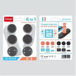   iPega SW2026B Thumb Grips JoyCon Controller Nintendo Switch 2 készülékhez 